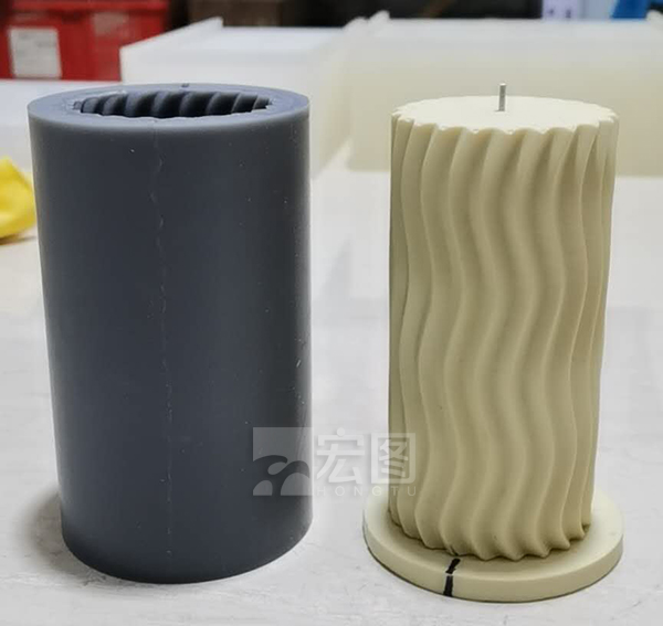 創意香薰啦模具硅膠使用